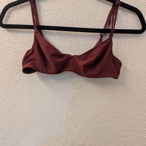 Urban Outfitters Deep Red Bralette